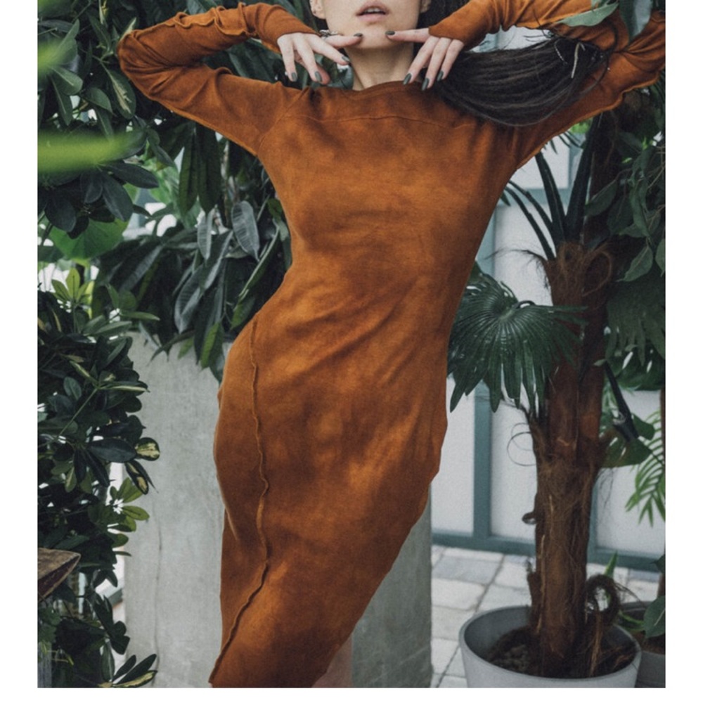 ISO Dorawyn Rust Dress in medium or small
